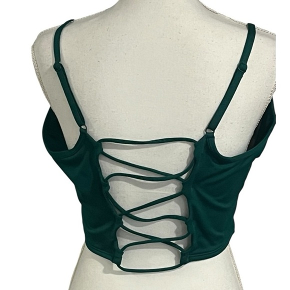 PINK bundle athletic Crop Top/sports bras size XXL EUC - Picture 2 of 13